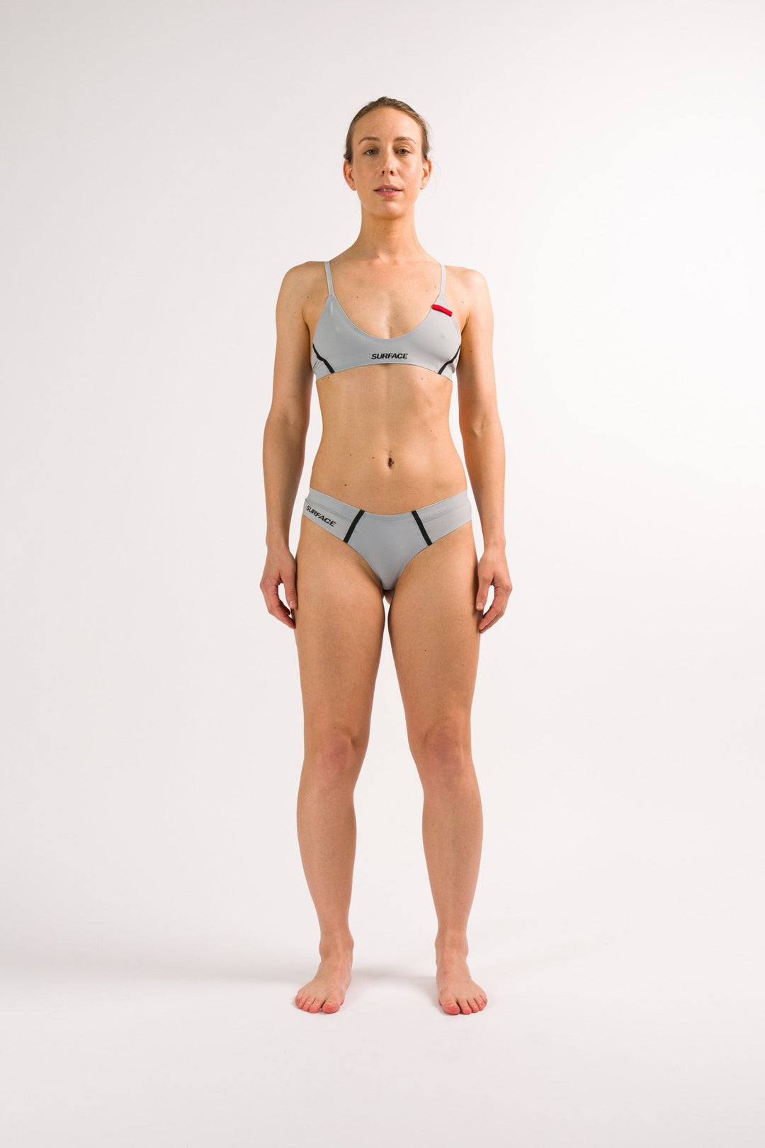 Mist Grey Triangle Bikini Top 04 Full Length